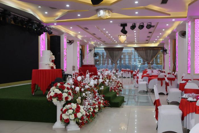 Không gian tiệc cưới sang trọng tại Trung Tâm Tổ Chức Sự Kiện Đức Trang - Nơi biến ước mơ thành hiện thực