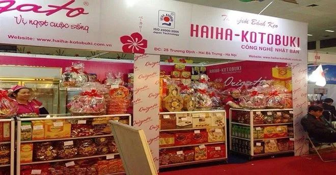 Hình ảnh dây chuyền sản xuất bánh kẹo hiện đại tại Hải Hà