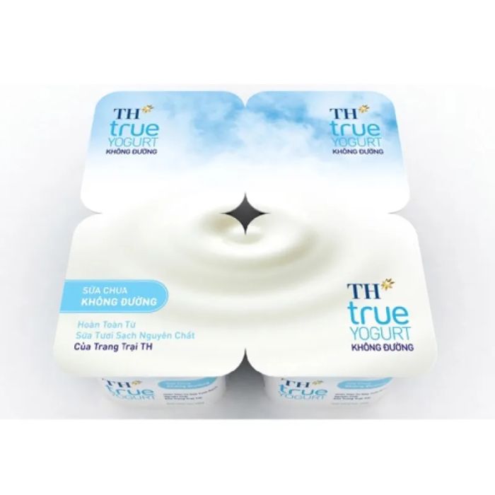Hình ảnh sữa chua TH true YOGURT không đường