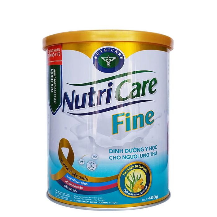 Hình ảnh sữa Nutricare Fine - Bí quyết vàng cho sức khỏe người bệnh