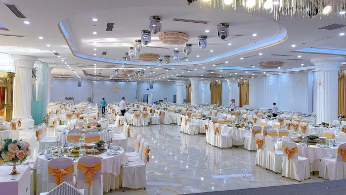 Khám phá không gian sang trọng qua hình ảnh ấn tượng tại Trung Tâm Tiệc Cưới Đại Hoàng Sơn Opera