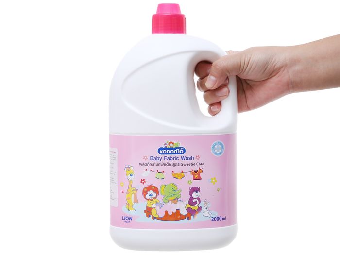 Hình ảnh thực tế bộ đôi giặt xả Kodomo Sweetie Care