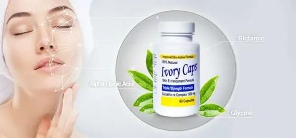 Viên Uống Trắng Da Ivory Caps Glutathione Complex - Bí quyết cho làn da trắng hồng rạng rỡ (Ảnh minh họa)