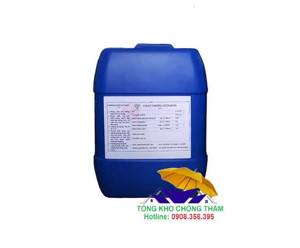 Hình ảnh so sánh trước-sau ấn tượng của INOFOS trên bề mặt kim loại