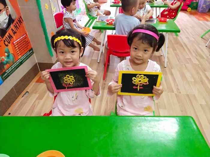 Hình ảnh góc nghệ thuật đầy màu sắc