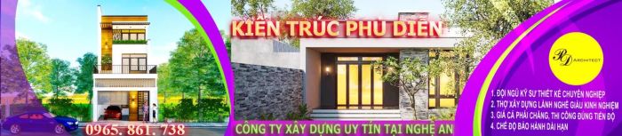 Công trình thực tế của Kiến trúc Phủ Diễn