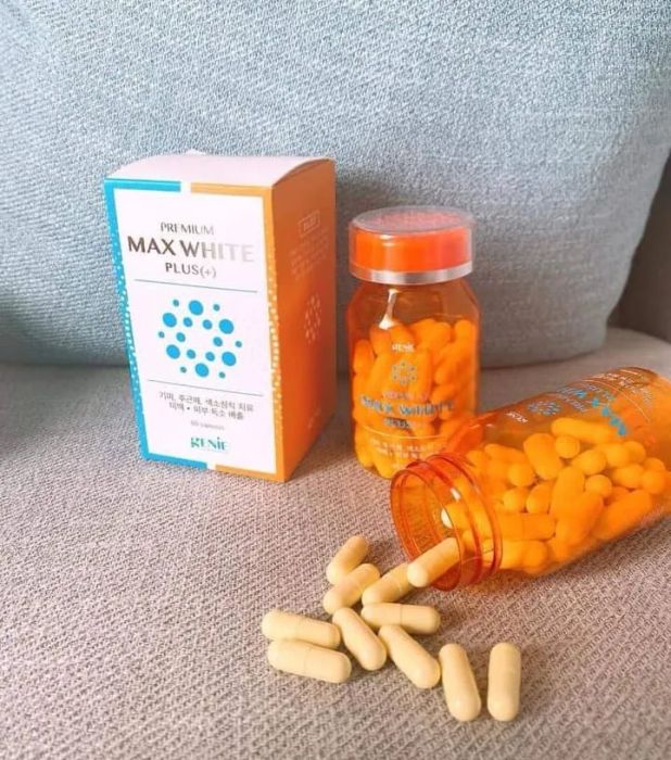 Viên Uống Genie Premium Max White Plus - Tinh hoa dưỡng trắng chuẩn Hàn (Ảnh minh họa 1)