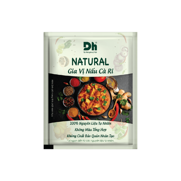 Hình ảnh Gia Vị Nấu Cà Ri DH Food Natural chính hãng