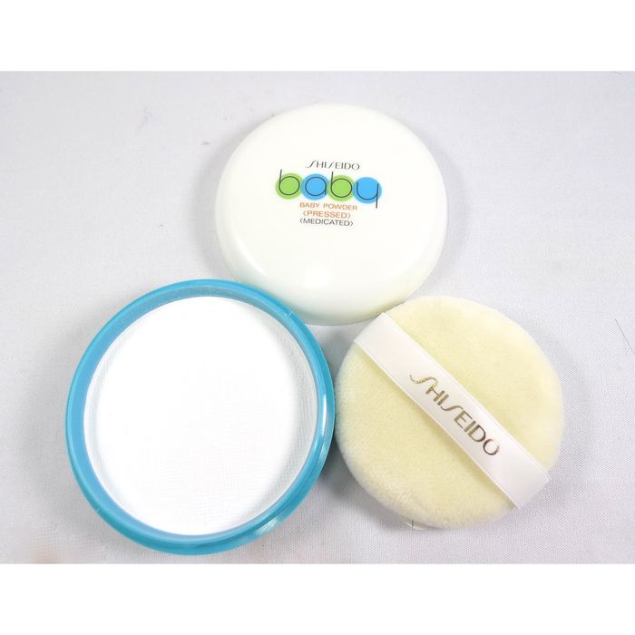 Hình ảnh sản phẩm: Phấn rôm Shiseido Baby Powder với thiết kế tinh tế, sang trọng