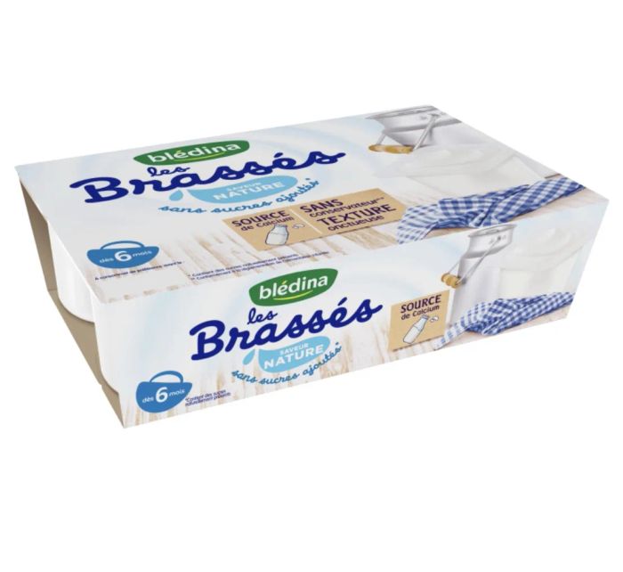 Hình ảnh sữa chua Bledina vị tự nhiên - Dinh dưỡng thuần khiết từ Pháp