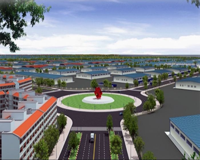 Toàn cảnh Khu công nghiệp Becamex Bình Phước - Hình ảnh minh họa không gian sản xuất hiện đại