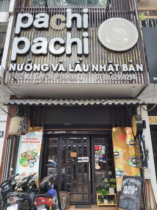 Không gian ấm cúng với bàn nướng Nhật Bản tại Pachi Pachi