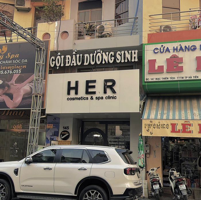 Không gian sang trọng và tinh tế tại Her Spa