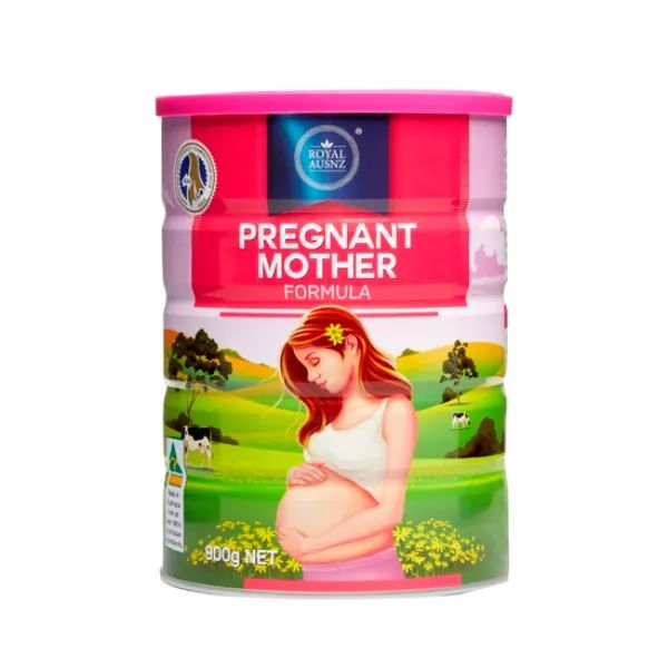 [Hình ảnh] Sữa Royal Ausnz Pregnant - Hộp thiếc 900g sang trọng