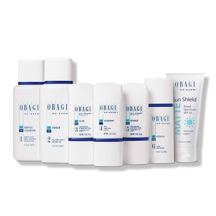 Hình ảnh bộ sản phẩm Obagi Nu-Derm System - Giải pháp vàng cho da khô cần trị nám