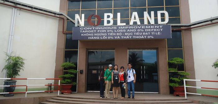 Hình ảnh nhà máy Nobland Việt Nam - Không gian sản xuất hiện đại đạt chuẩn quốc tế