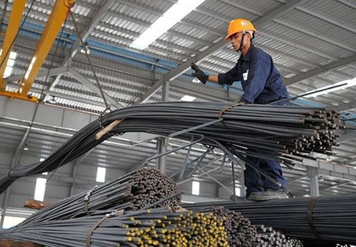 Hình ảnh tổ hợp sản xuất thép hiện đại của VNSTEEL