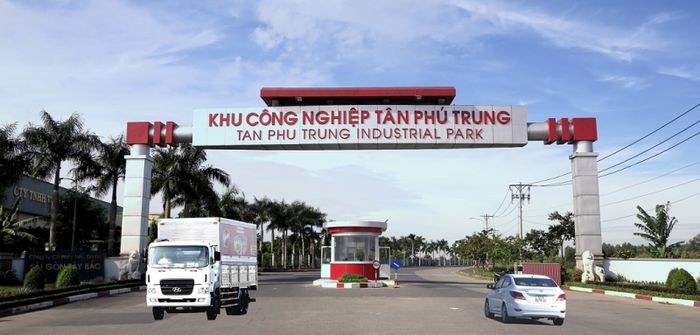 Hình ảnh tổng quan Khu công nghiệp Tân Phú Trung - Không gian sản xuất đa ngành hiện đại