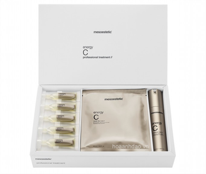 Hình ảnh bộ sản phẩm Mesoestetic Energy C - Công nghệ xóa nám chuẩn y khoa