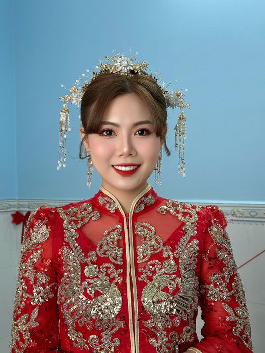 Kiệt tác makeup cô dâu phong cách Trung Hoa từ TukTuk Bridal