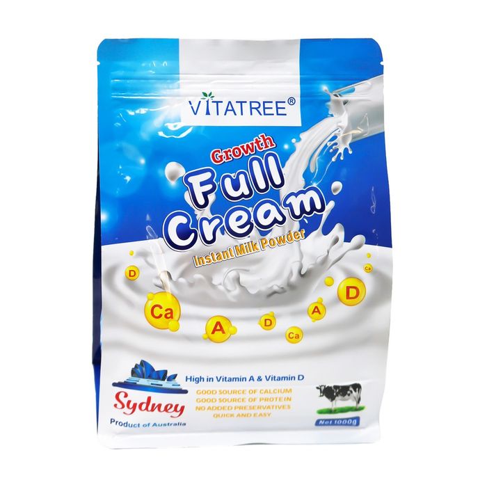 Sữa Tươi Dạng Bột Vitatree Full Cream - hình ảnh 1