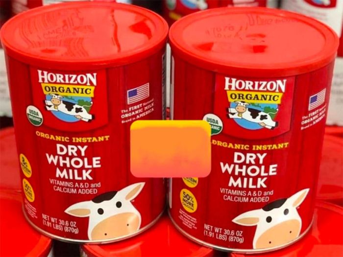 Sữa tươi dạng bột Horizon Organic Dry Whole Milk - hình ảnh 1