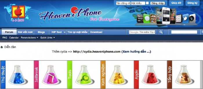 Không gian chia sẻ đầy cảm hứng tại HeavenIphone