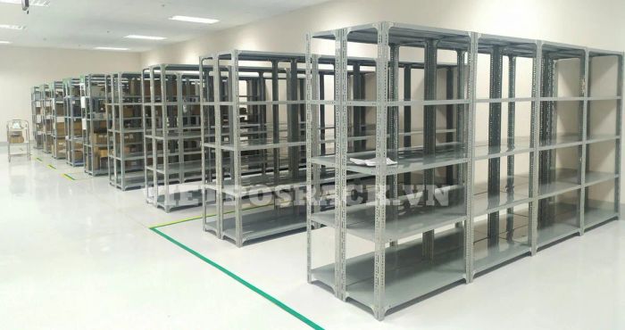 Hệ thống kệ sắt công nghiệp hiện đại tại Việt POS