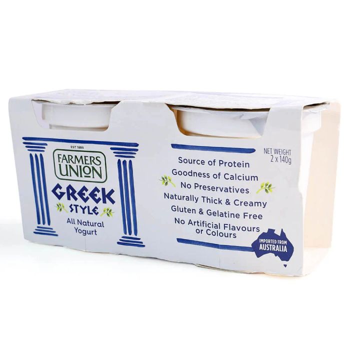 Hình ảnh sữa chua Greek Farmers Union - Đặc sản dinh dưỡng từ Úc