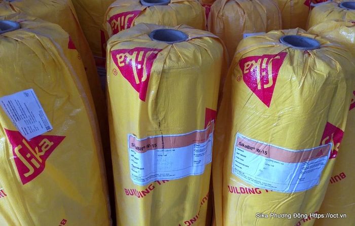 Bộ ảnh ứng dụng thực tế SikaBit W15 trong thi công công trình