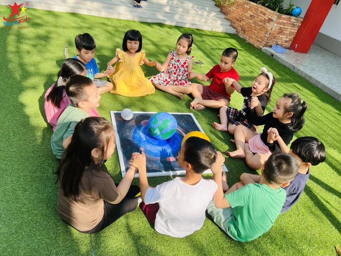 Không gian học tập hiện đại tại Trường Mầm Non Worldkids