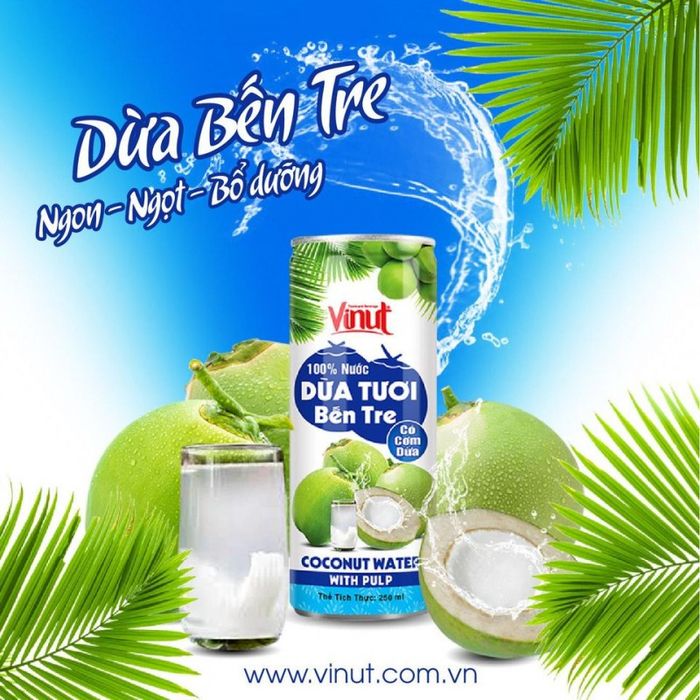 Nước dừa Vinut hình ảnh 2