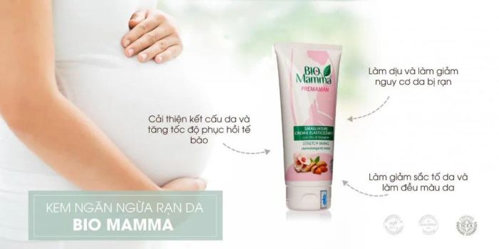 Hình ảnh 1 của kem chống rạn da hữu cơ Bio Mama – minh chứng cho chất lượng và sự tinh khiết trong từng giọt dưỡng chất.