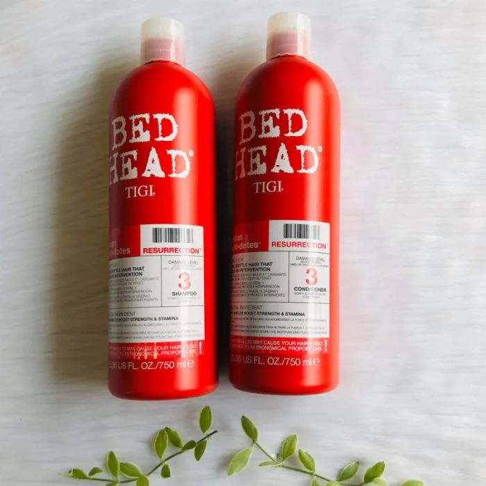 Hình ảnh bộ đôi phục hồi TIGI Resurrection số 3