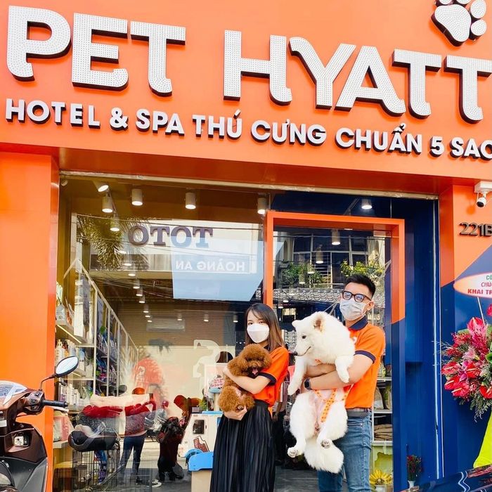 Hình ảnh không gian sang trọng tại Pet Hyatt