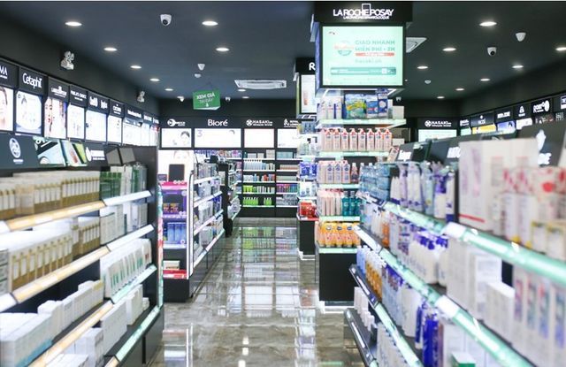 Không gian mua sắm hiện đại tại Hasaki