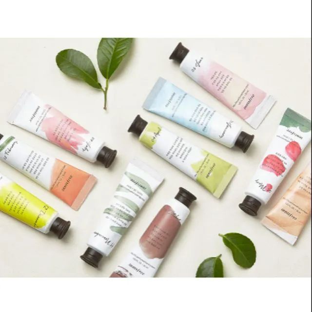 Hình ảnh thực tế kem dưỡng tay Innisfree Jeju Life Perfumed Hand Cream