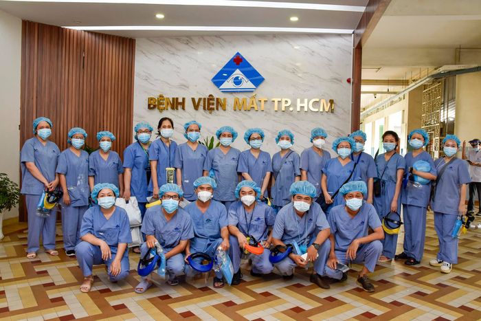 Hình ảnh Bệnh Viện Mắt TP.HCM - Không gian khám chữa bệnh