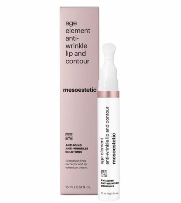 Hình ảnh so sánh trước/sau khi dùng Mesoestetic Age Element