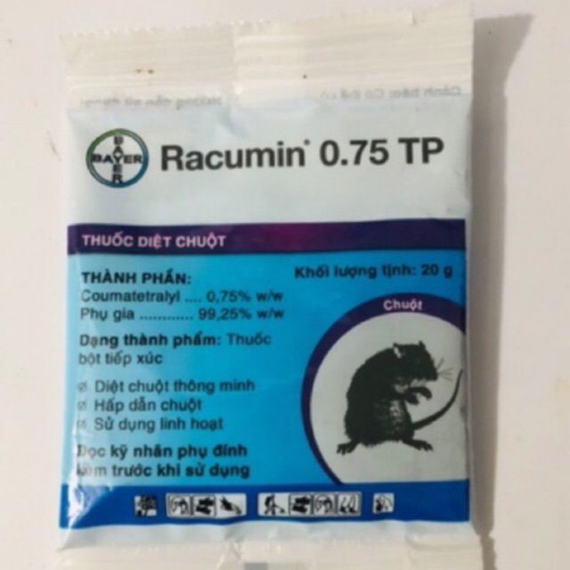 Hình ảnh sản phẩm Thuốc Diệt Chuột Racumin chính hãng từ Đức