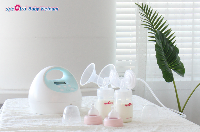Hình ảnh chân thực về máy hút sữa Spectra phiên bản cao cấp