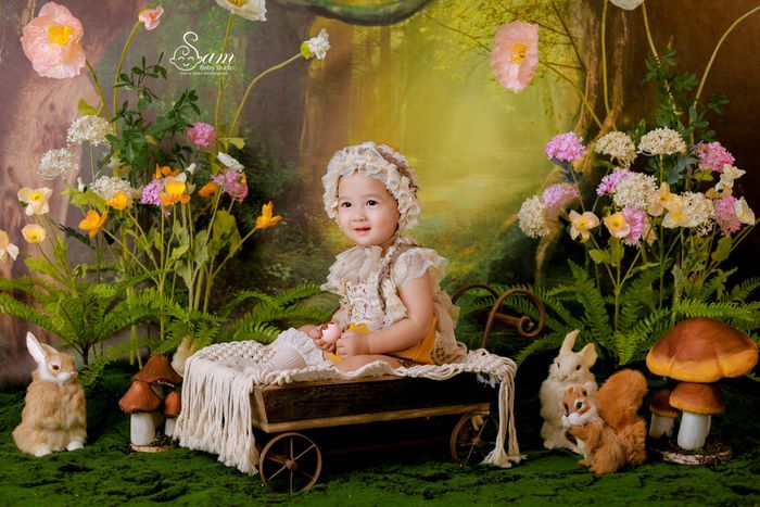 Bộ sưu tập ảnh bé đáng yêu tại Sam Baby Studio