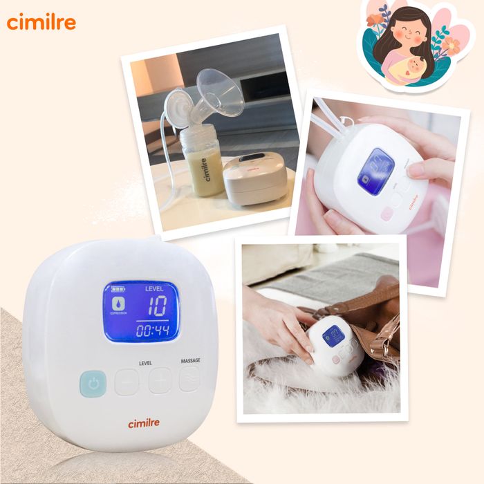 Hình ảnh chân thực máy hút sữa Cimilre phiên bản cao cấp