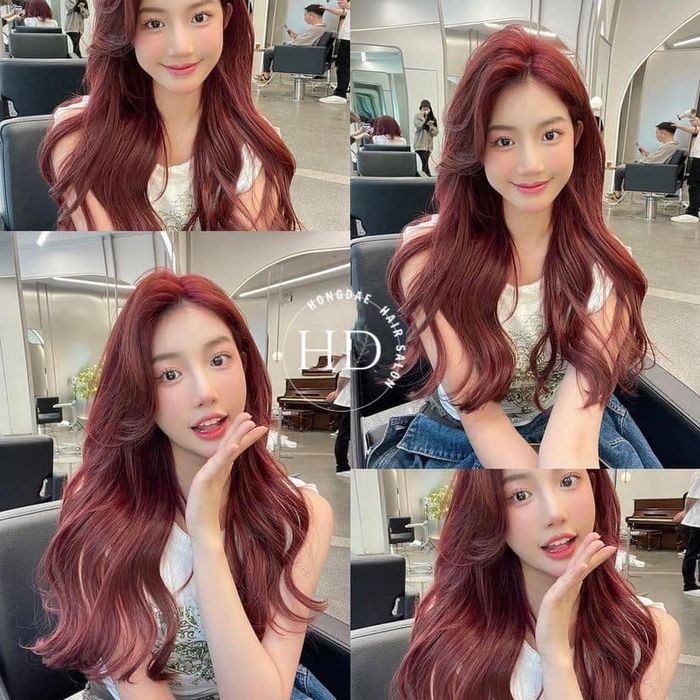 Những mẫu tóc nhuộm ấn tượng tại Hongdae Hair Salon