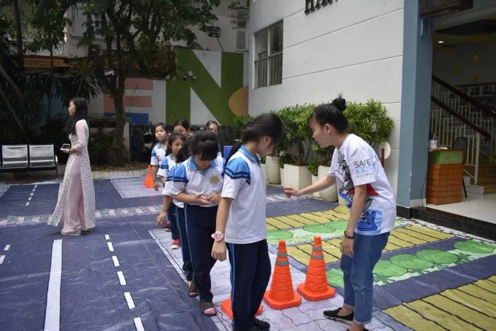 Cơ sở vật chất hiện đại tại Trường Tiểu học Lê Ngọc Hân