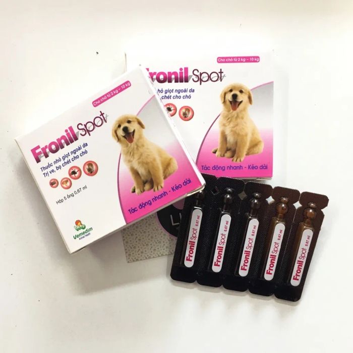 Hình ảnh chi tiết sản phẩm Fronil Spot đặc trị ve rận