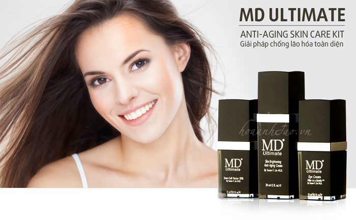 Hình ảnh đầu tiên bộ MD Ultimate Anti-Aging Skin Care Kit - Giải pháp chống lão hóa đột phá từ công nghệ tế bào gốc