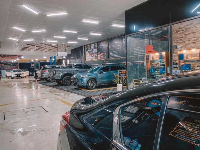 Không gian dịch vụ cao cấp tại N AutoSpa