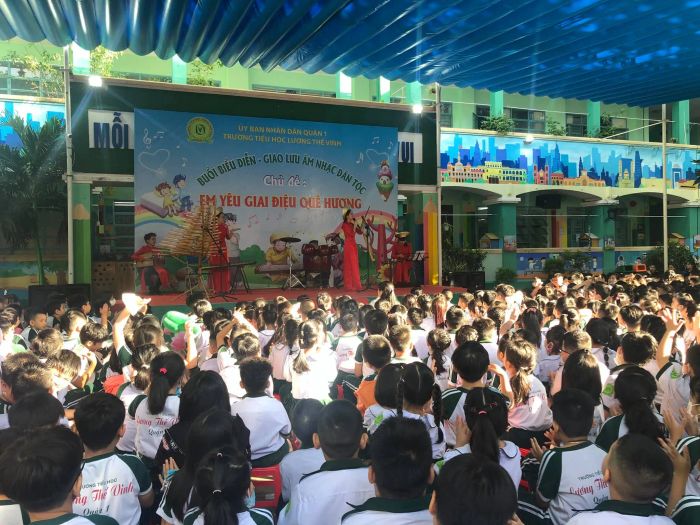 Hoạt động học tập sôi nổi tại Trường Tiểu học Lương Thế Vinh