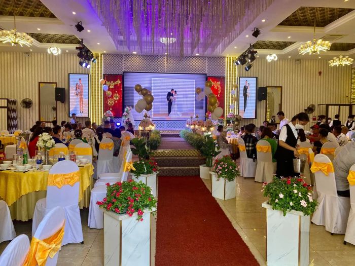 Không gian tiệc cưới sang trọng tại SEVEN Palace - Ảnh 1